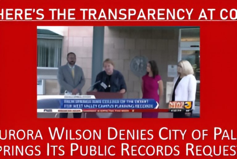 Aurora Wilson Continues to Hide the Truth – Where’s the Transparency at COD?